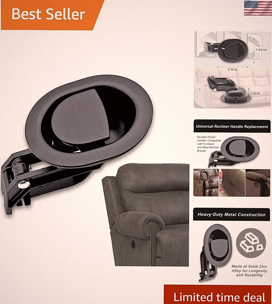 Easy Install Recliner Handle Replacement - Fits Most Couch & Loveseat Models