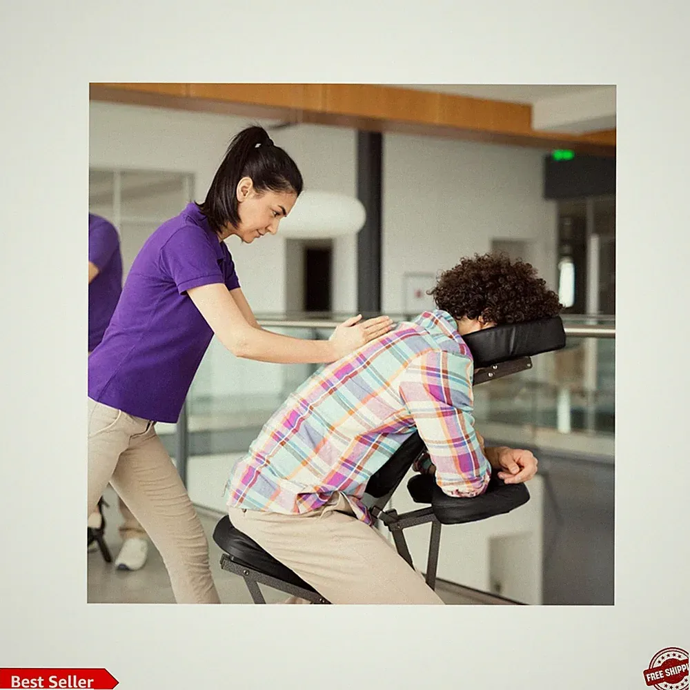 Portable Massage Chair for Tattoo and Spa Foldable Massage Therapy Chair with...