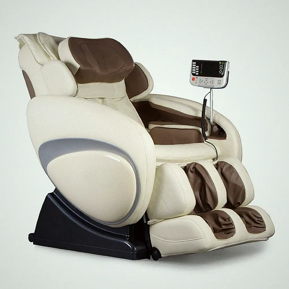 Taupe Osaki OS-4000T Executive Zero Gravity Massage Chair Recliner Foot Rollers